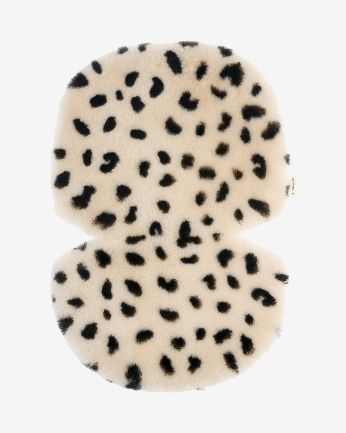 Leopard Binibamba Sheepskin Snuggler Buggy Liner
