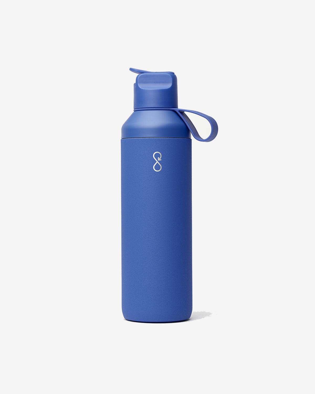 Super Blue Peak Go Flip-Straw Water Bottle