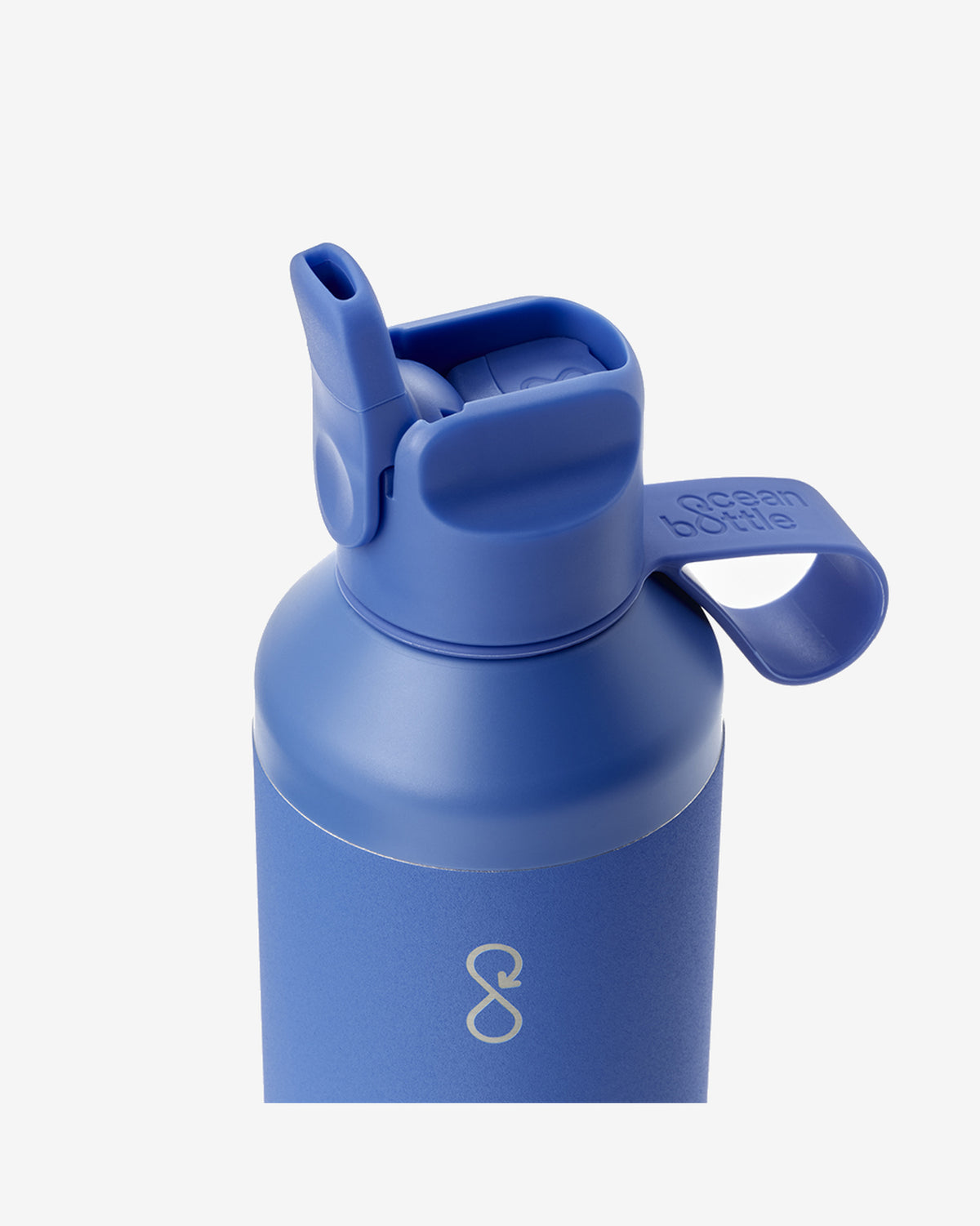 Super Blue Peak Go Flip-Straw Water Bottle