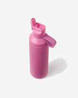 Tidal Pink Peak Go Flip-Straw Water Bottle