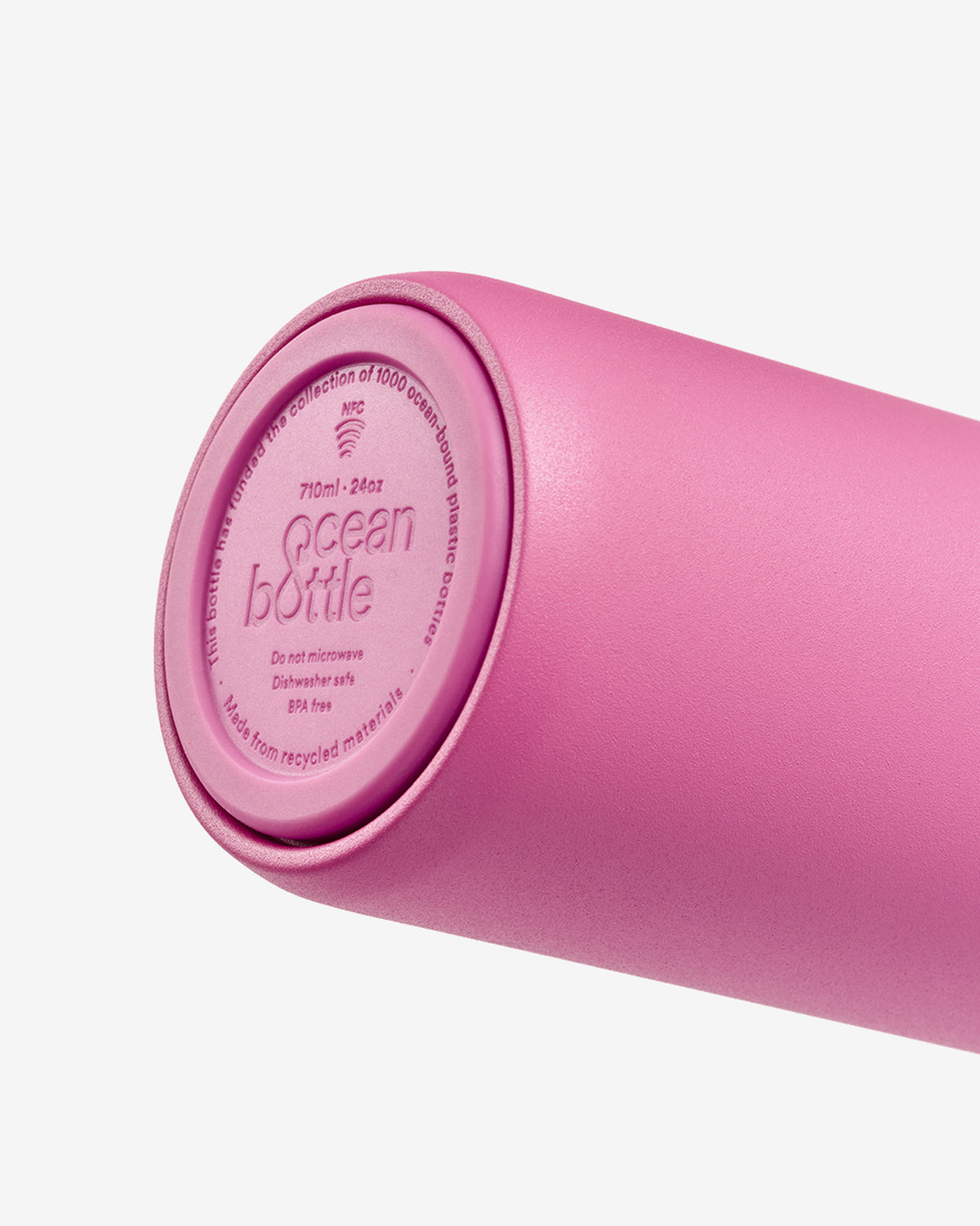 Tidal Pink Peak Go Flip-Straw Water Bottle