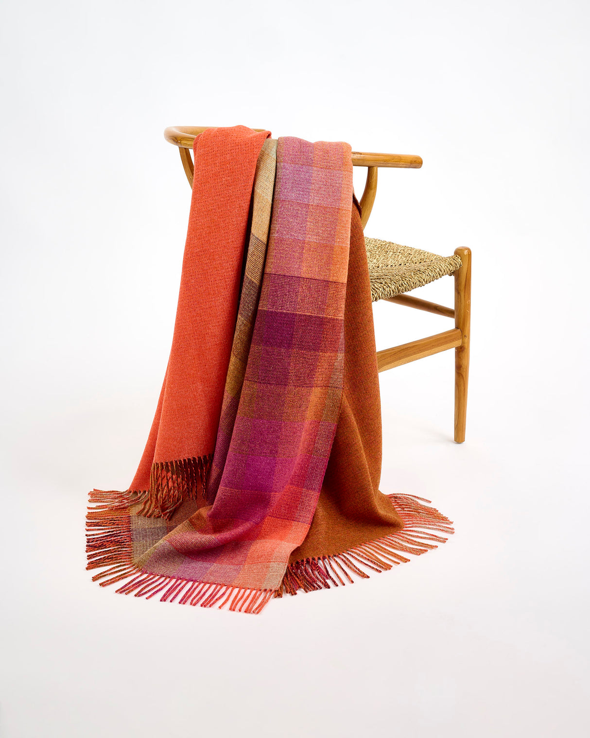 Miners Spectrum Double Sided Lambswool Throw