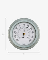 Galvanised Steel St Ives Thermometer