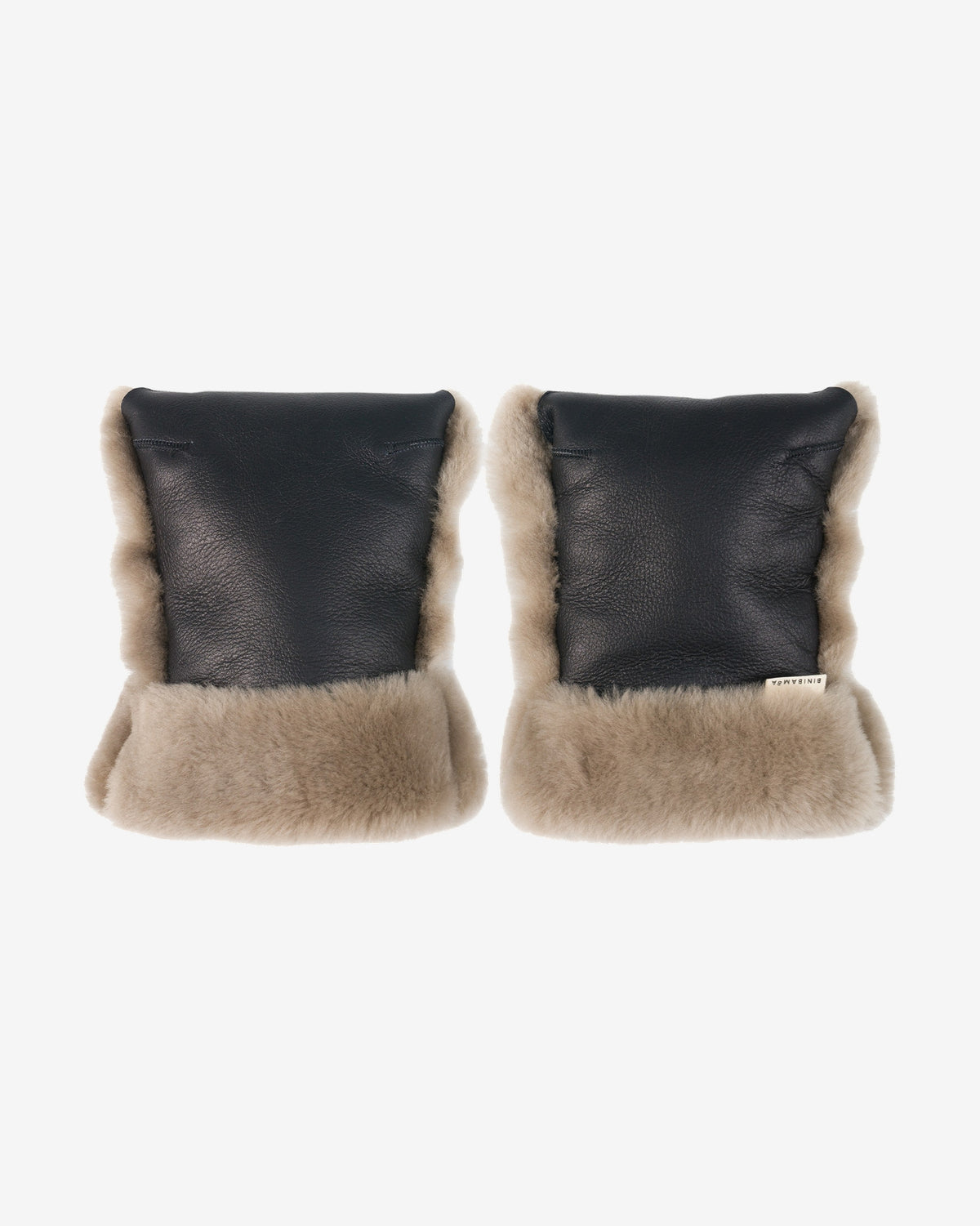 Toast & Noir Sheepskin Buggy Mittens