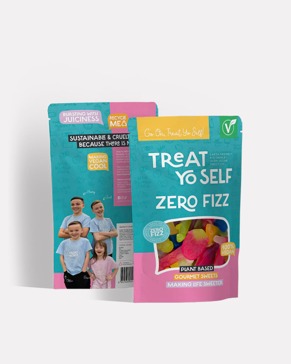 Treat Yo Self Zero Fizz Plant Based Gourmet Sweets