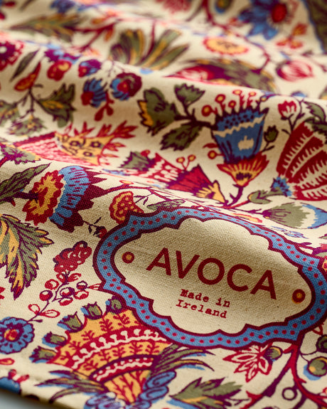 Crimson Vine 100% Cotton Tea Towel