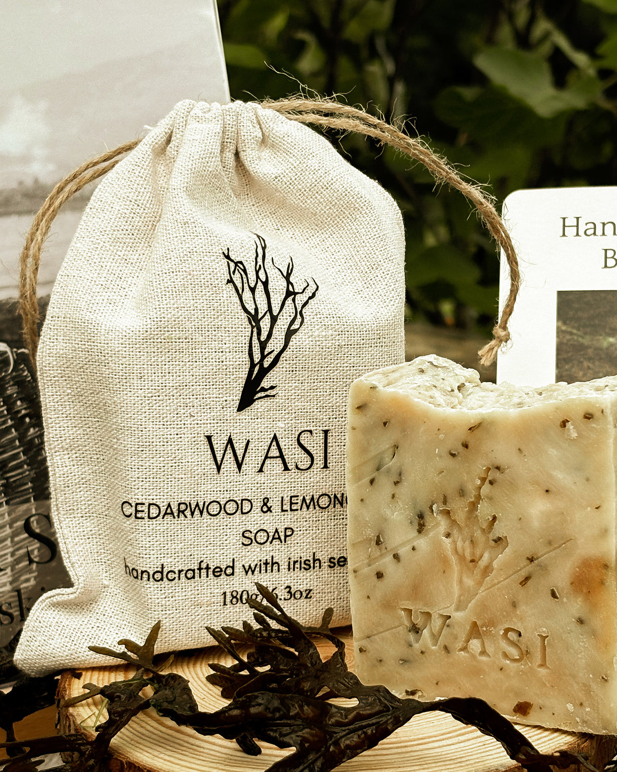 Cedarwood & Lemongrass Seaweed Soap Bar