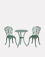 Thistle Green Watemoor Bistro Aluminium Chairs & Table Set
