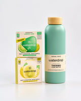 Waterdrop Olive Stainless Steel & 2 Pack Bundle