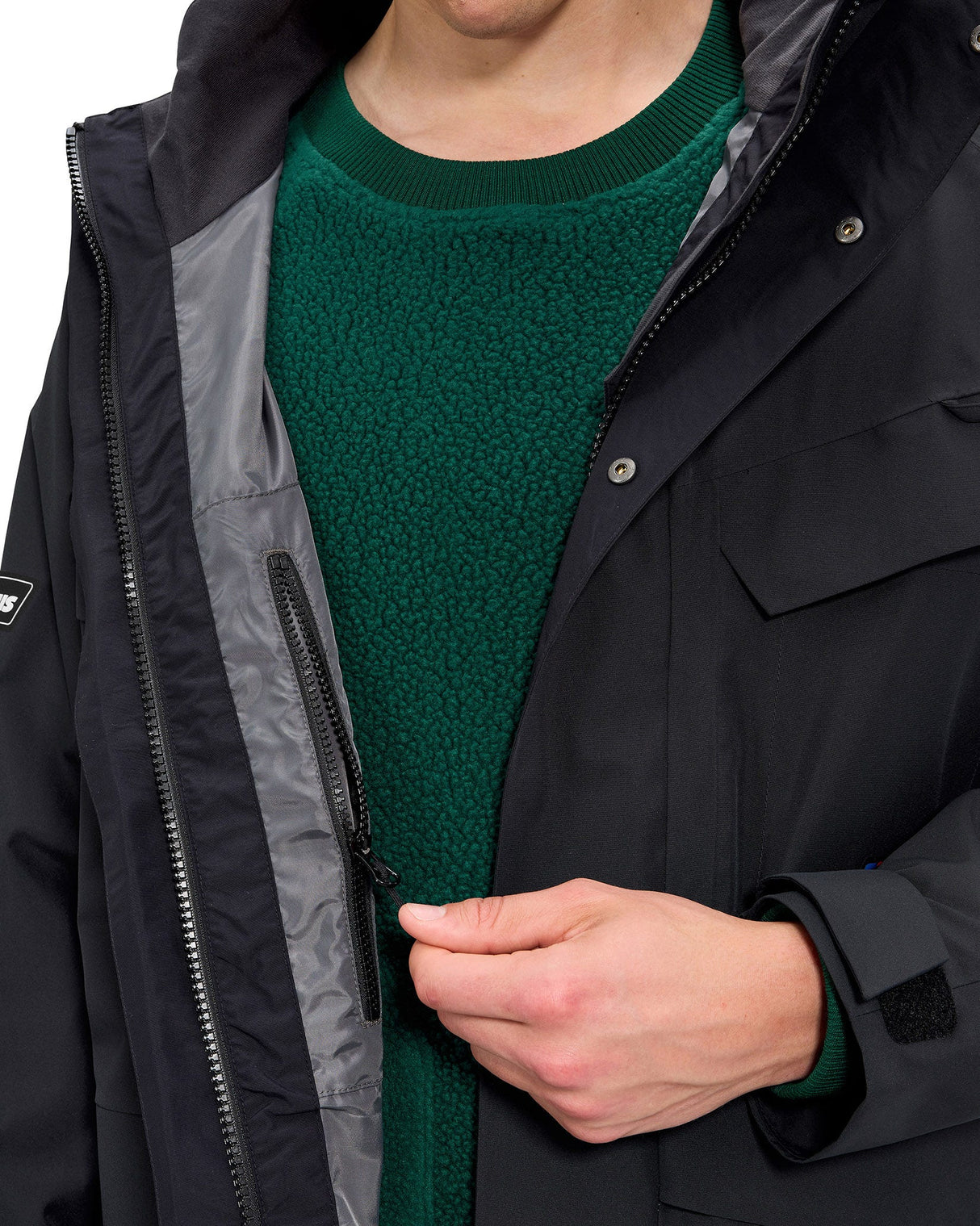 Black Volcanism Parka