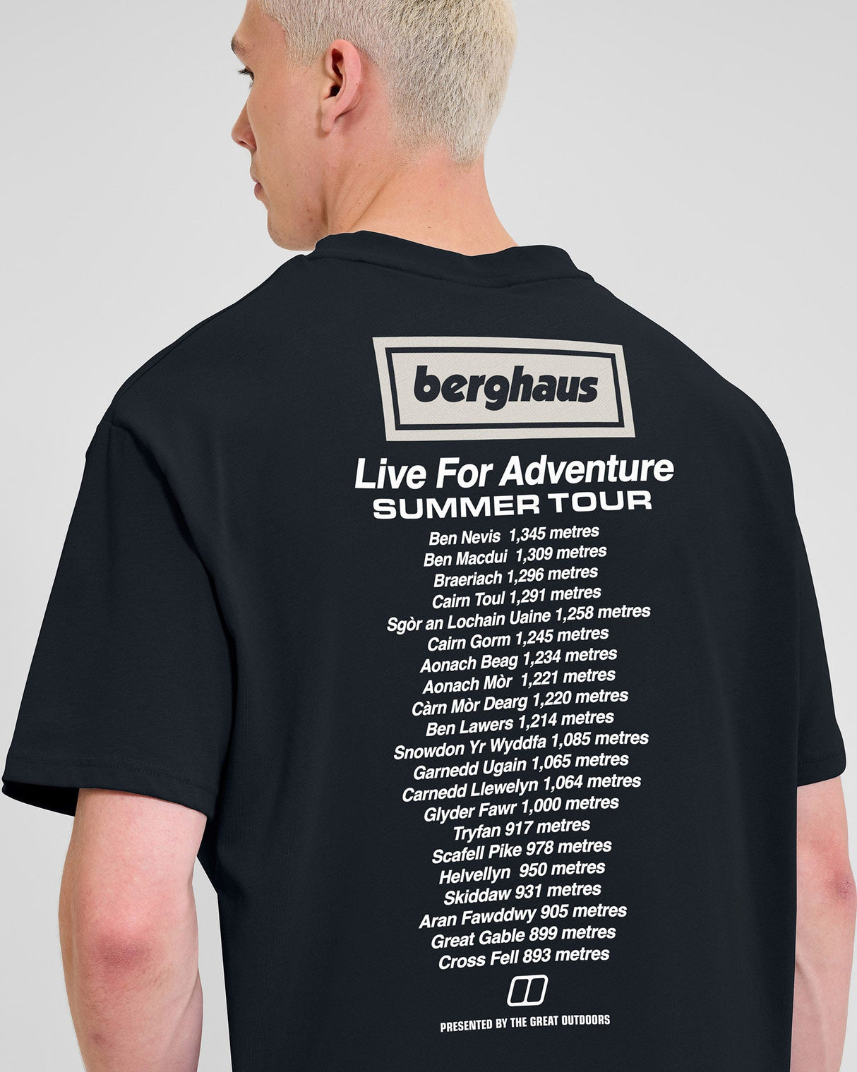 Black Adventure Tour T-Shirt