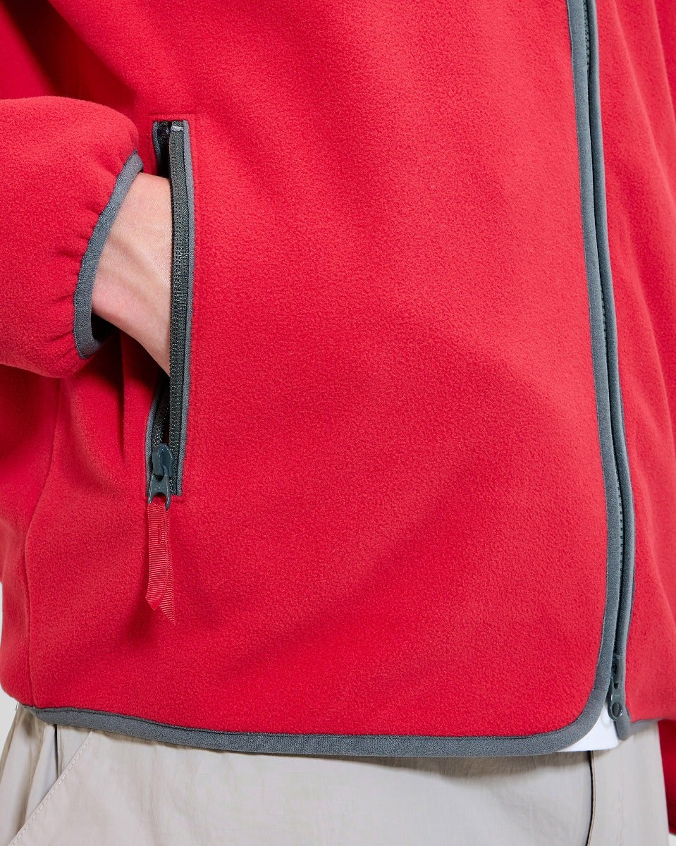 Definitely Red & Stone 1997 Fleece Jacket
