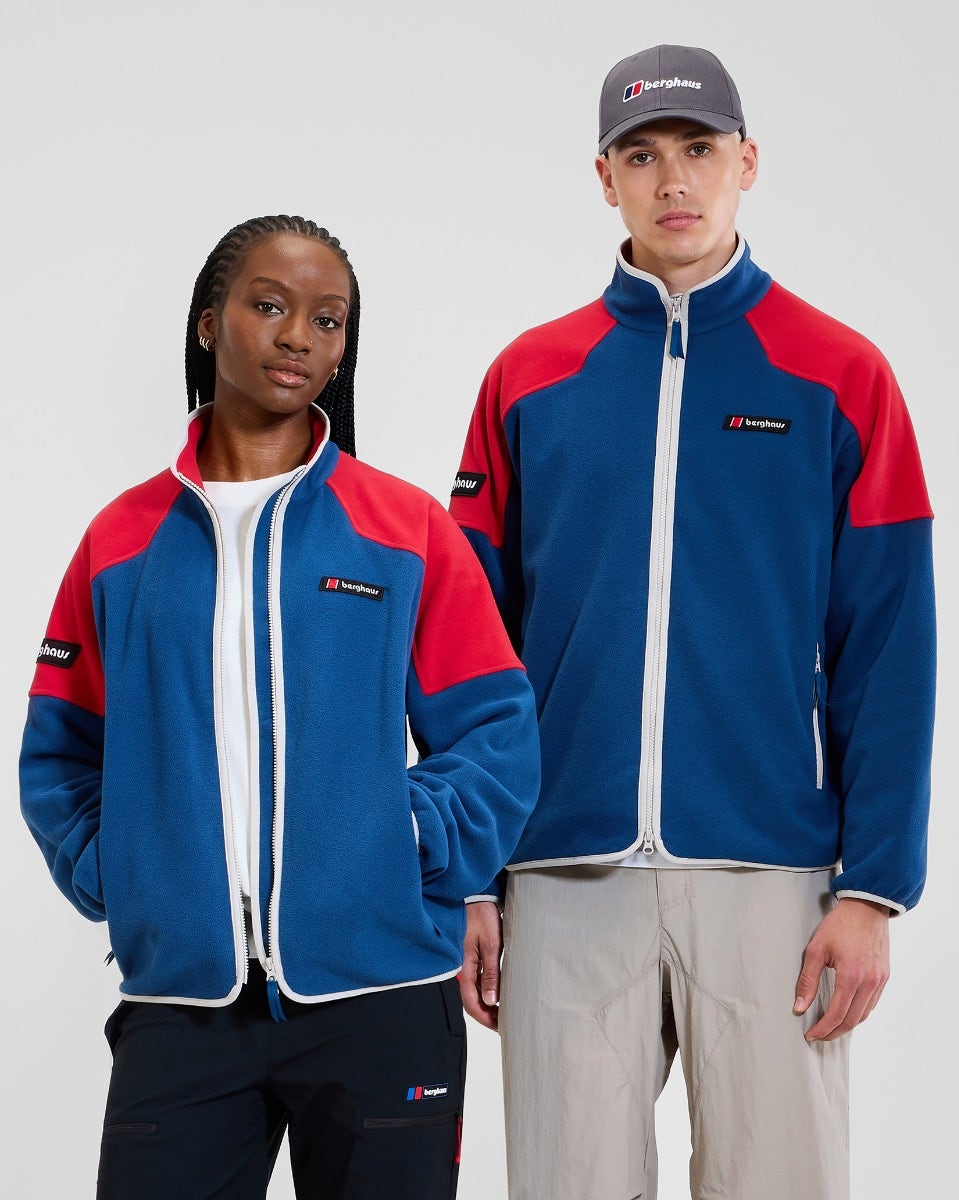 Hale Navy & Definitely Red 1997 Fleece Jacket