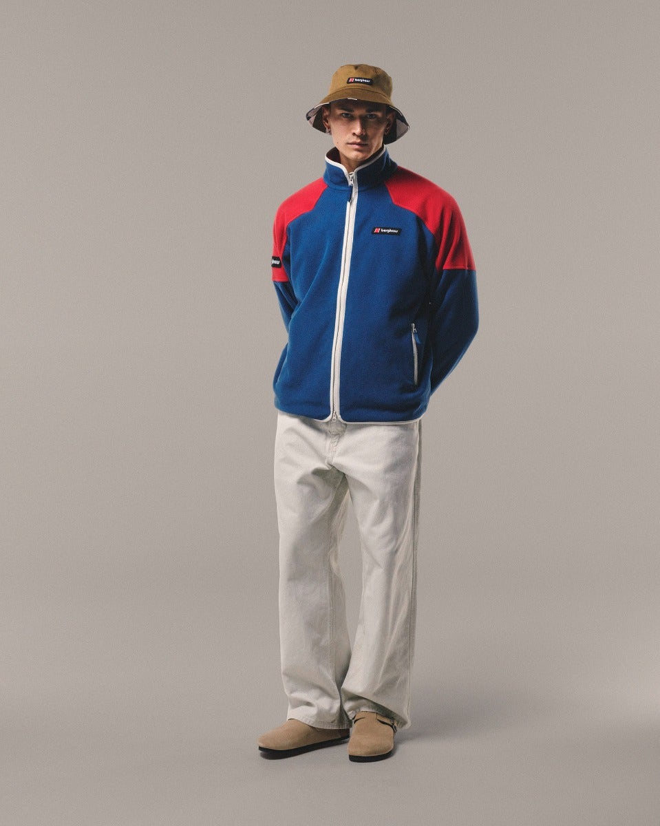 Hale Navy & Definitely Red 1997 Fleece Jacket