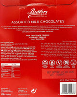 Butlers Christmas Motif Assorted Milk Chocolates Pouch