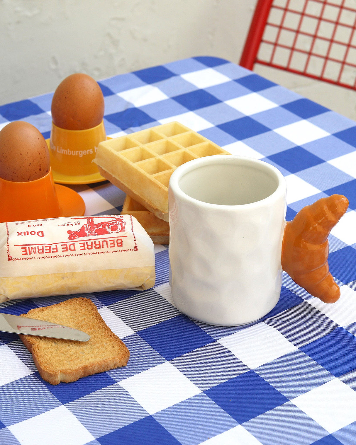 Croissant Ceramic Mug
