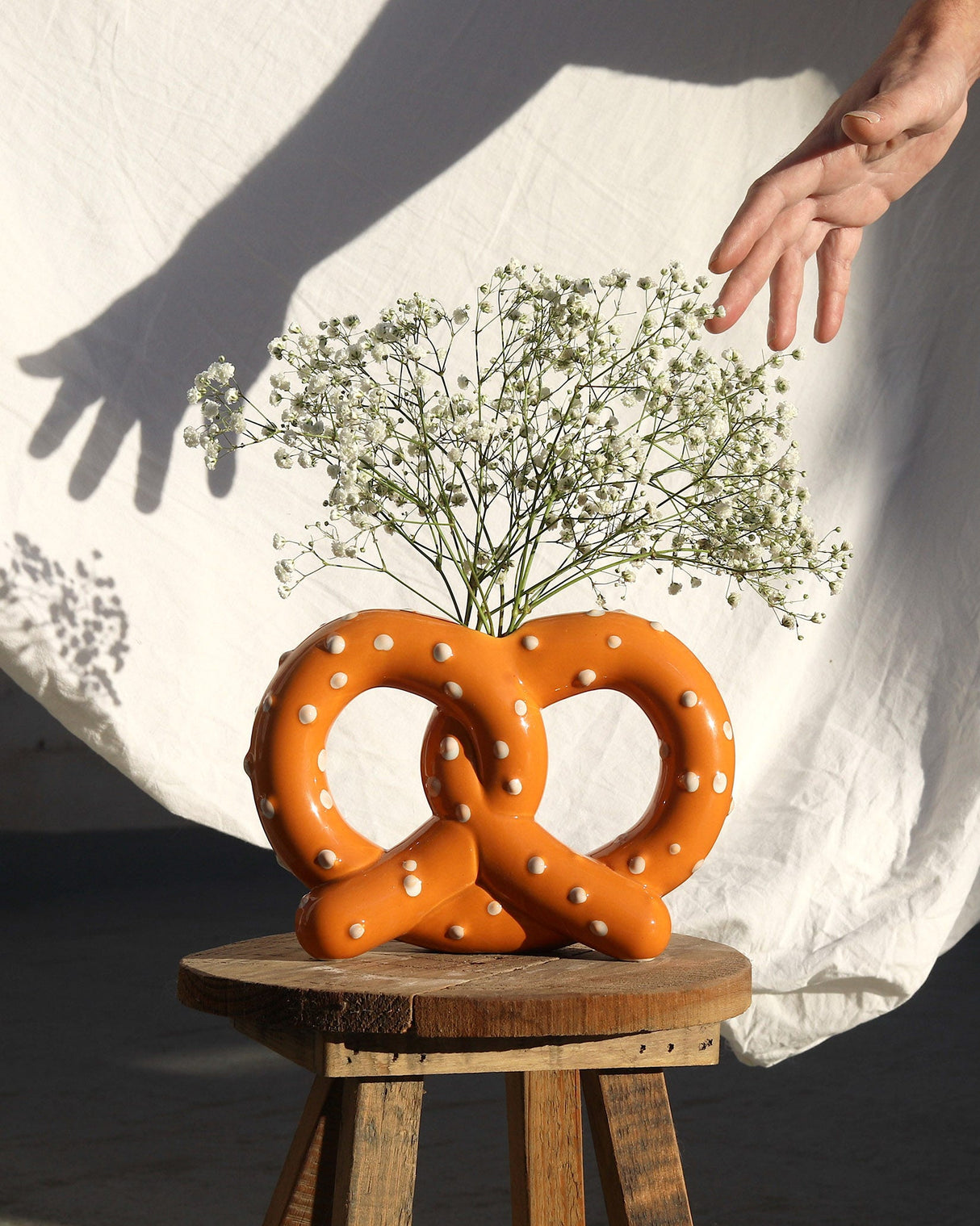 Pretzel Ceramic Vase