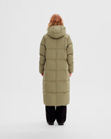 Dusky Green Nita Recycled Down Coat