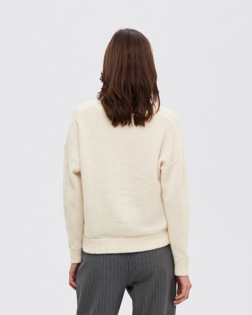 Birch Maline V-Neck Knit Jumper