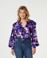 Blue Bloomsbury Philo Blouse