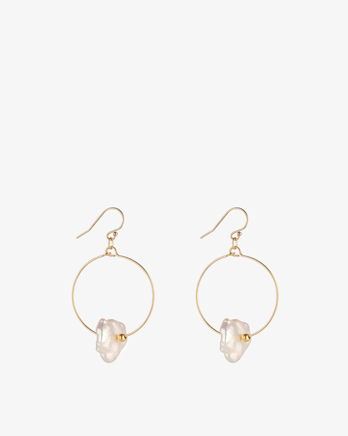 Gold-Filled-Keshi-Pearl-Hoop-Earrings