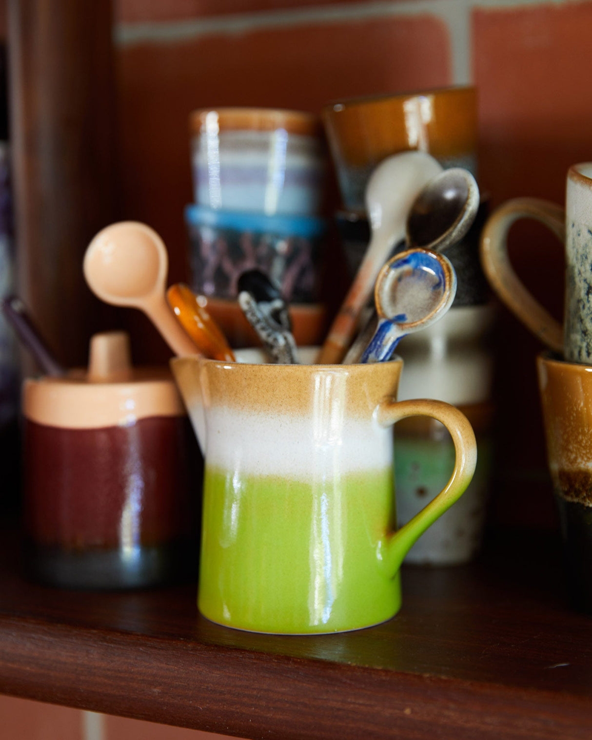 Force 70s Ceramics Spoons - Set of 4