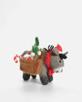 Christmas-Panniers-Donkey-Felt-Tree-Decoration