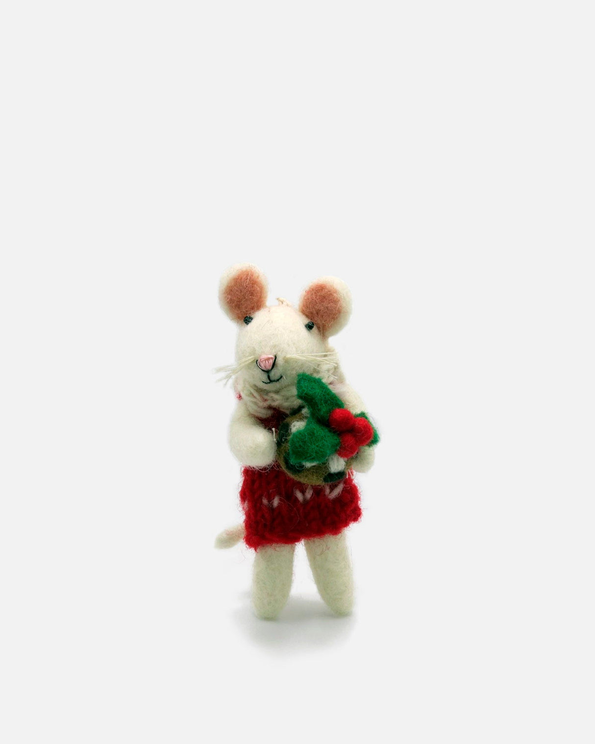 Christmas-Pudding-Mouse-Felt-Tree-Decoration