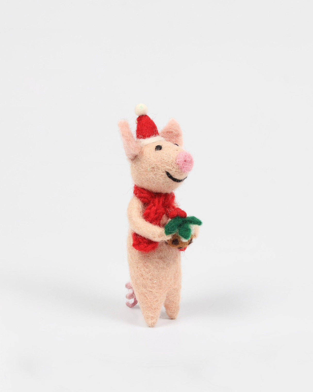 Christmas-Pudding-Piglet-Felt-Tree-Decoration