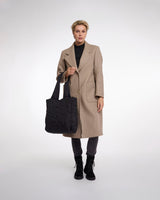 Black-&-Light-Oak-Amirance-Quilted-Bag