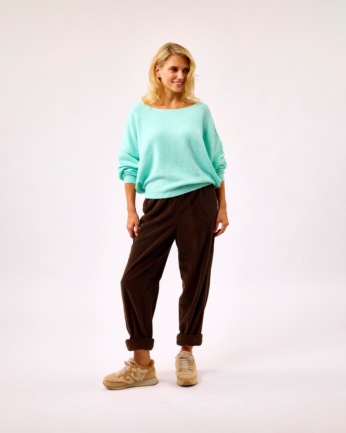 Lagoon Blue Damsville Pullover