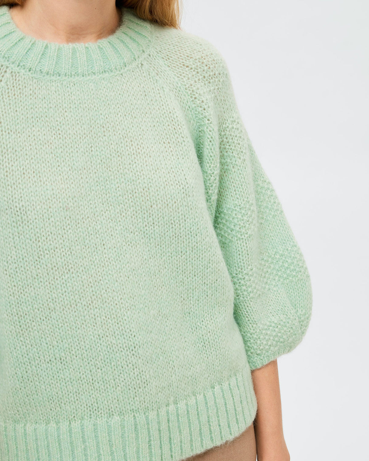 Aqua Foam Ouvilja O-Neck Knit Jumper