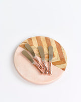 Rose Gold Butter Knives - Set of 4