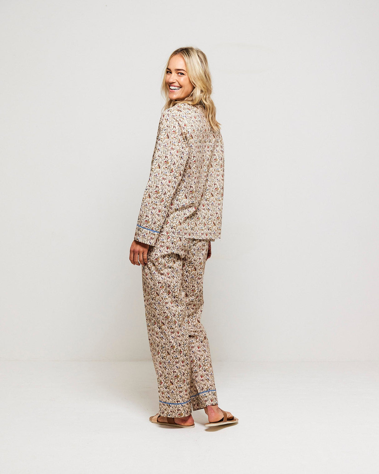 Natural-Autumn-Leaf-Cotton-Pyjama-Set