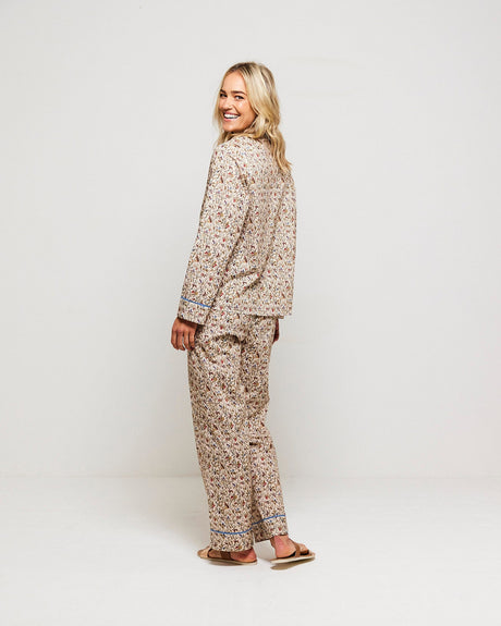 Natural-Autumn-Leaf-Cotton-Pyjama-Set