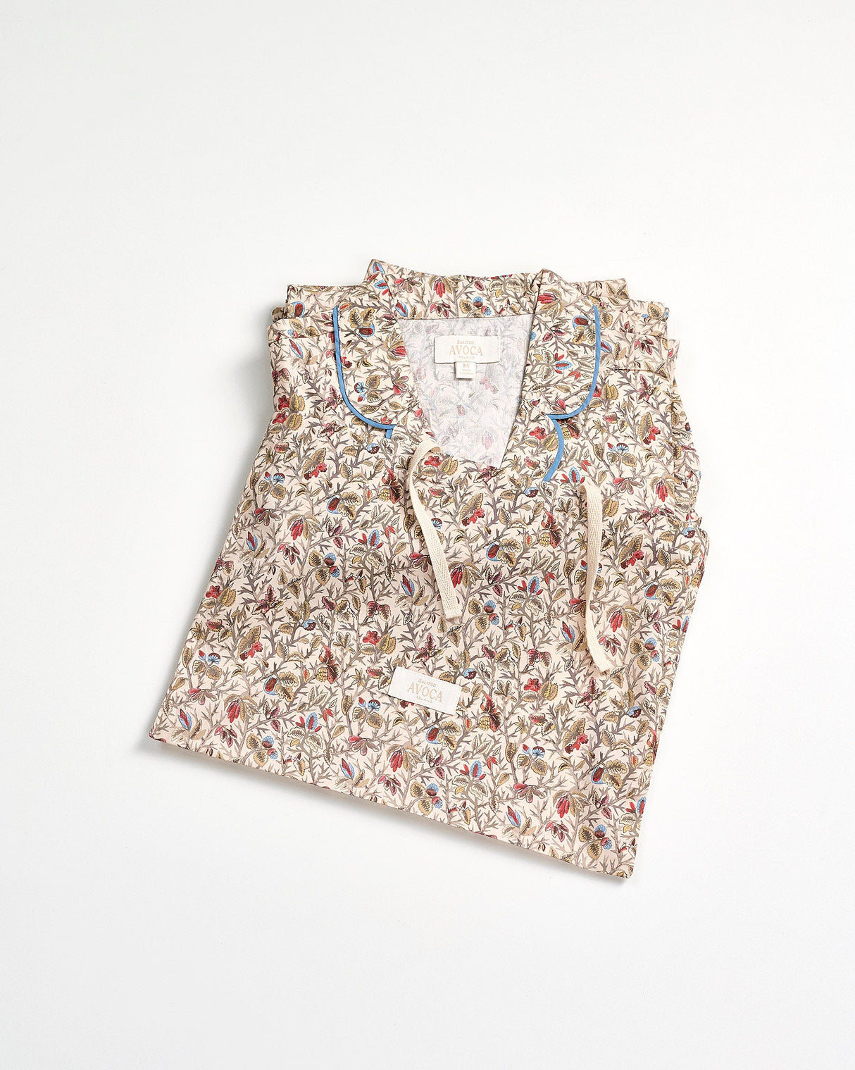 Natural Autumn Leaf Cotton Pyjama Set