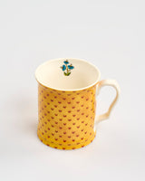 Yellow-Spot-Secret-Garden-Mug