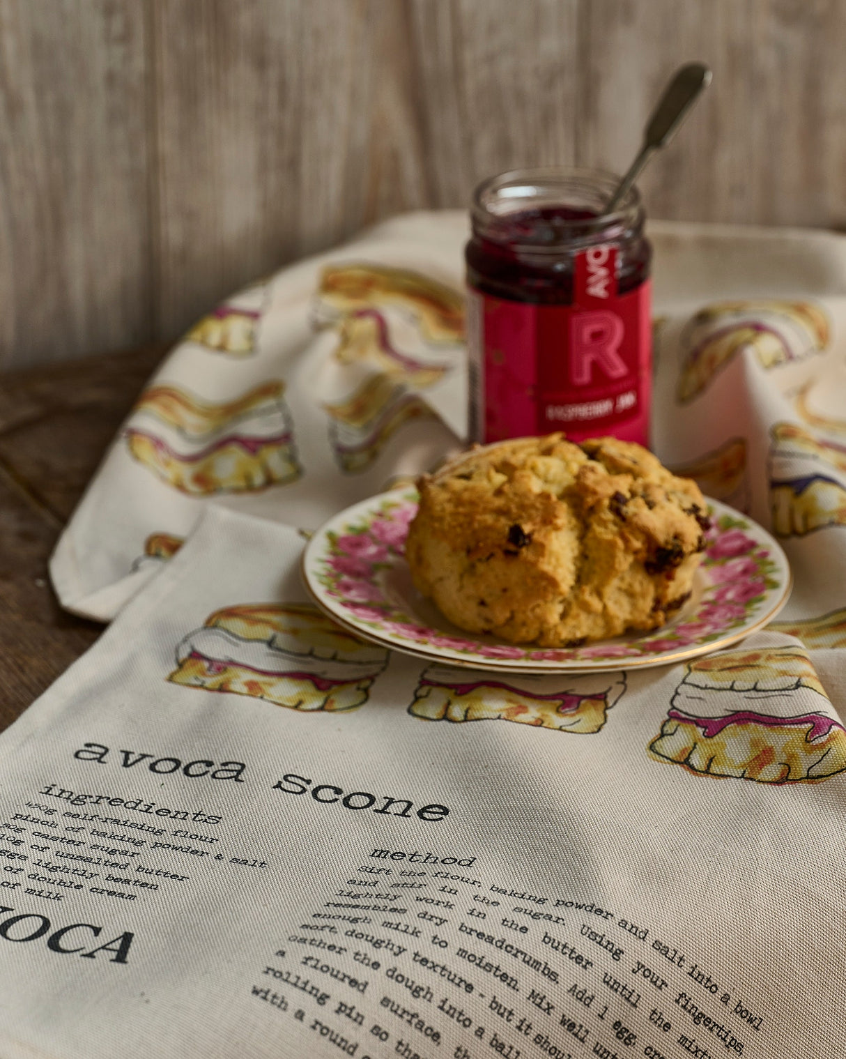 Avoca Scone Tea Towel