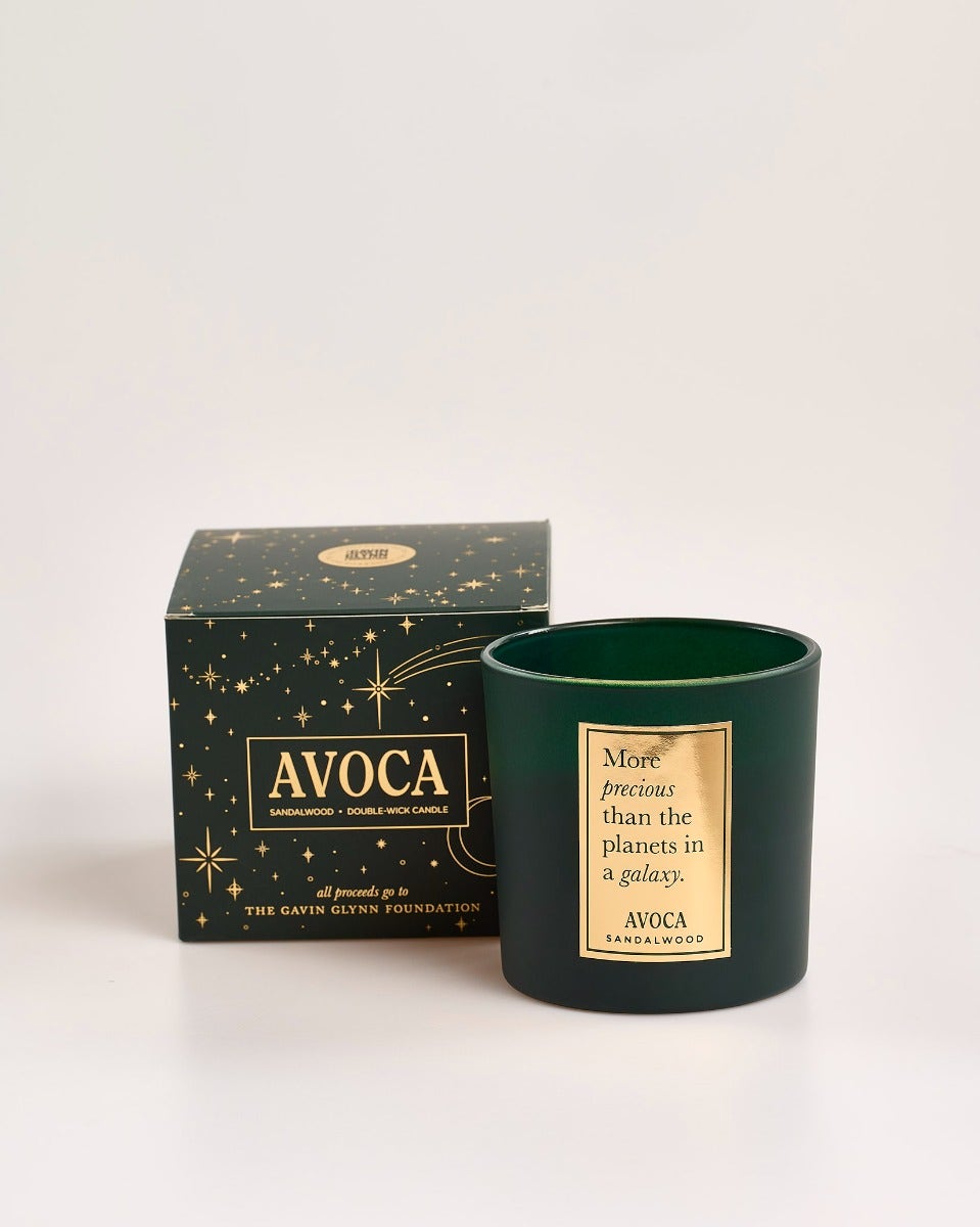 Sandalwood Double Wick Scented Candle