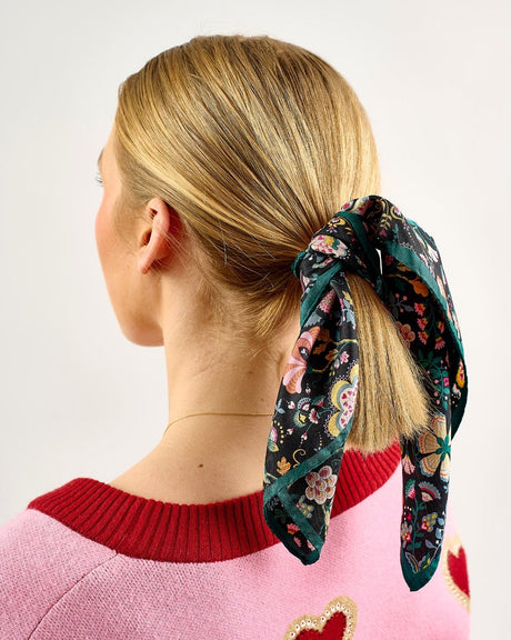 Mabelle Hall 100% Silk Scarf
