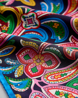 Hendrix Paisley 100% Silk Scarf