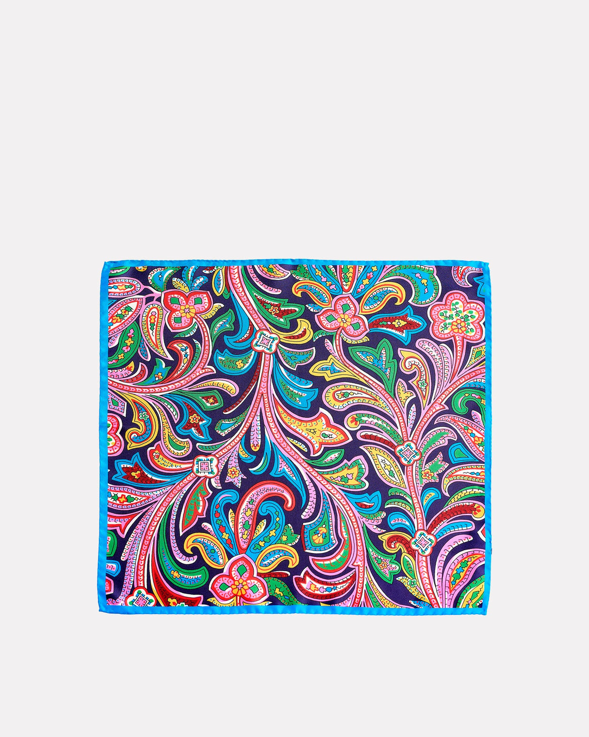 Hendrix Paisley 100% Silk Scarf