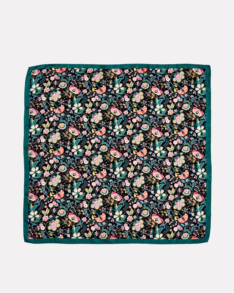 Mabelle Hall 100% Silk Scarf
