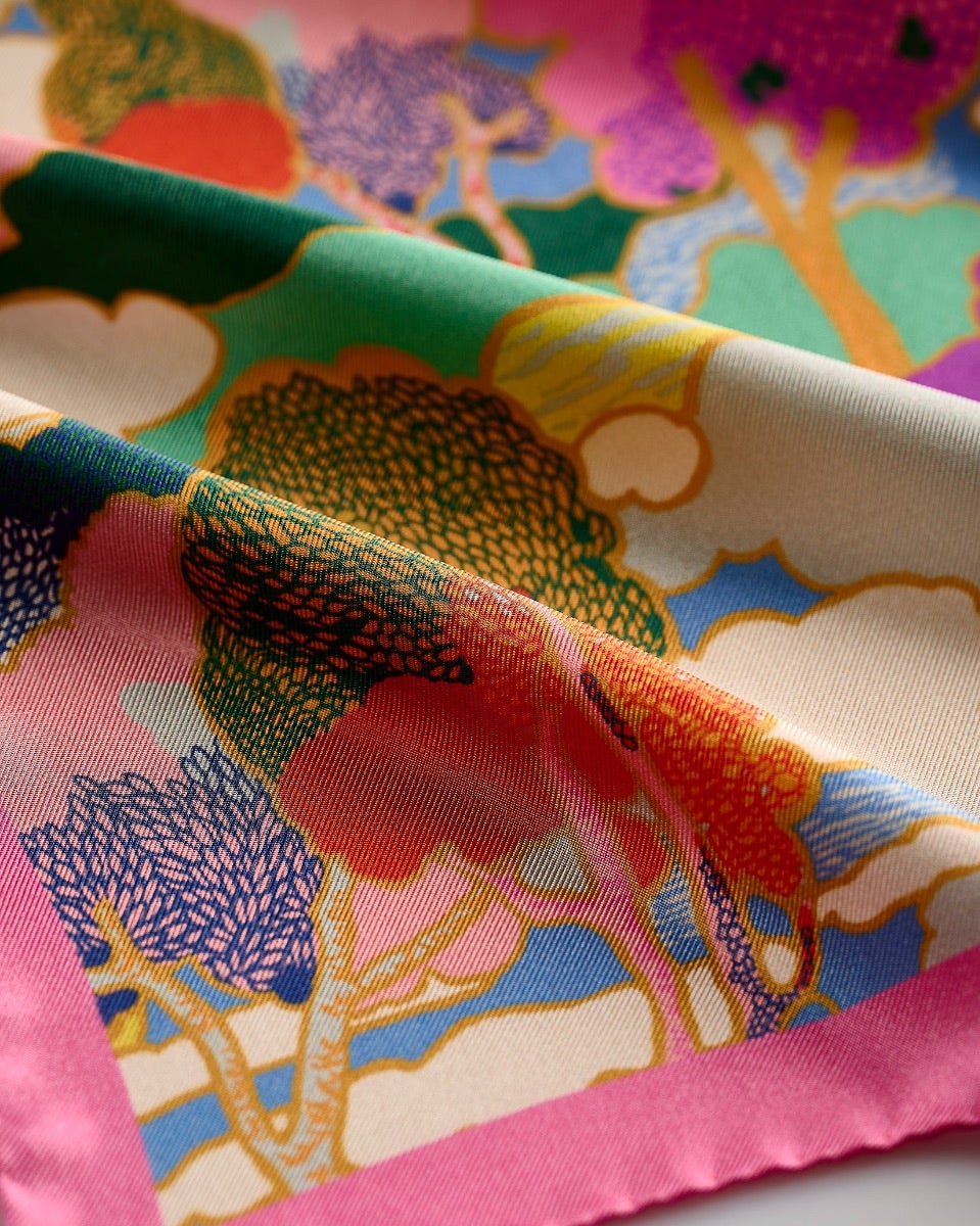 Prospect Road 100% Silk Scarf