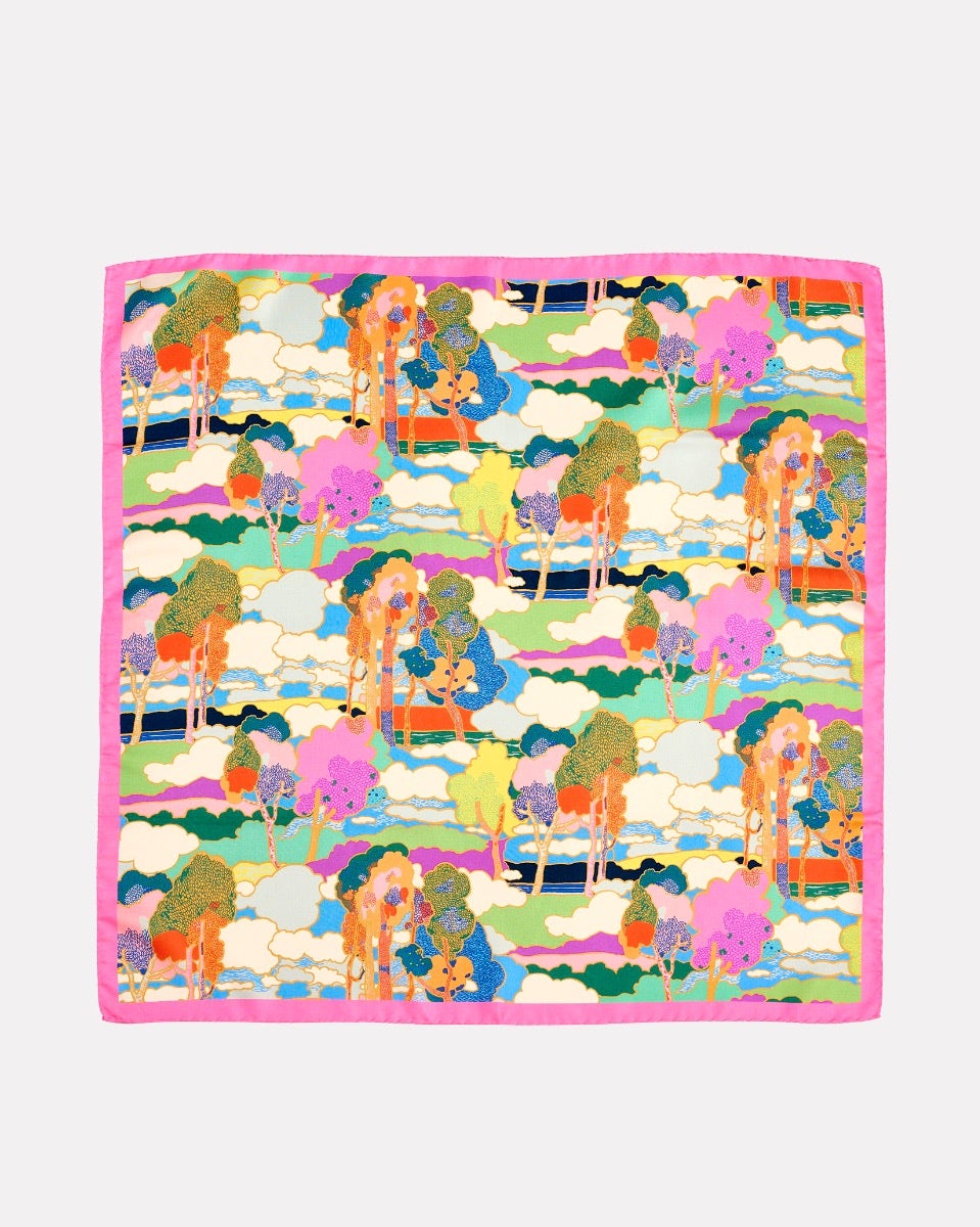 Prospect Road 100% Silk Scarf