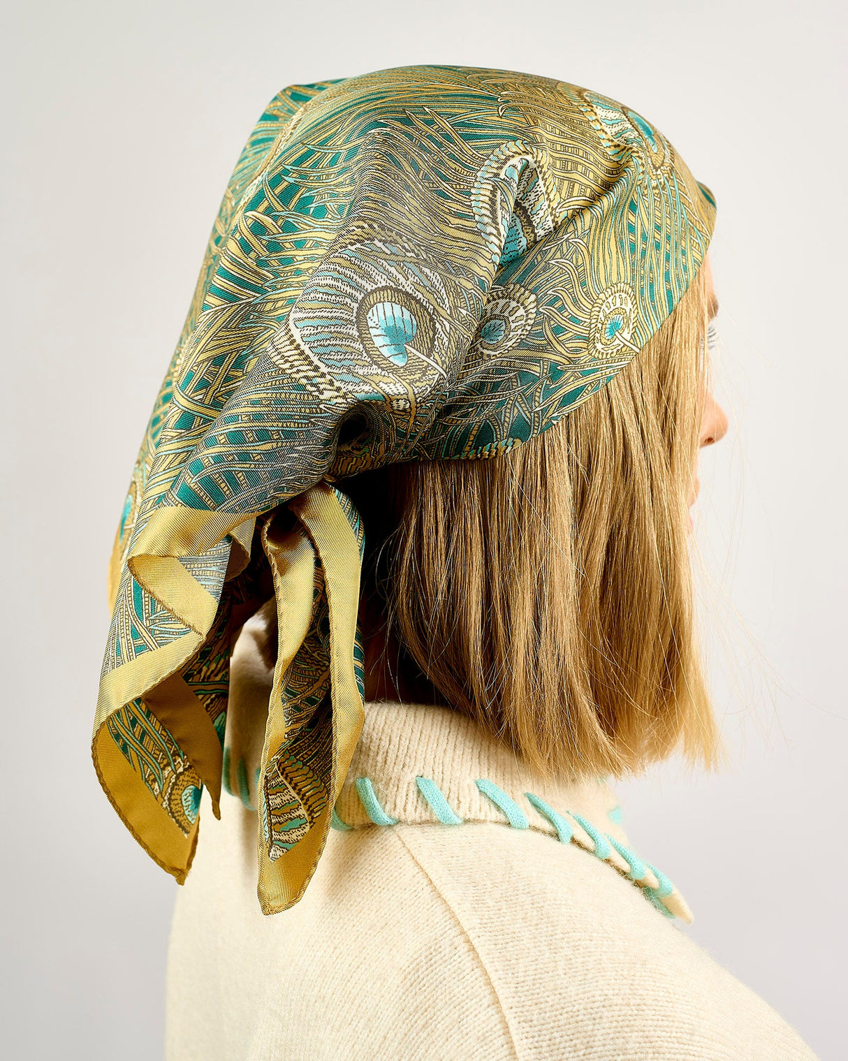 Royal Hera 100% Silk Scarf