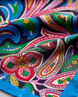 Hendrix Paisley 100% Silk Scarf