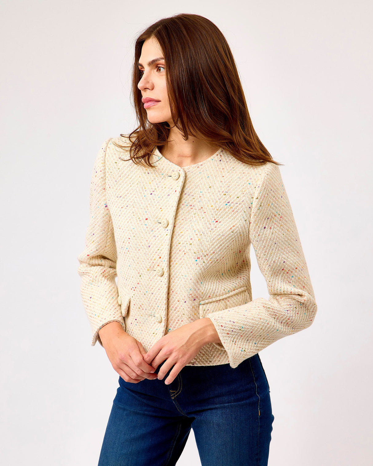 The Flock Bán Donegal Wool Jacket