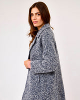 Oh My My Atlantic Donegal Wool & Mohair Coat