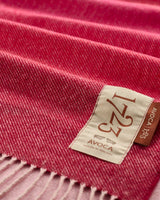 Ombre Rose Cashmere Blend Baby Blanket